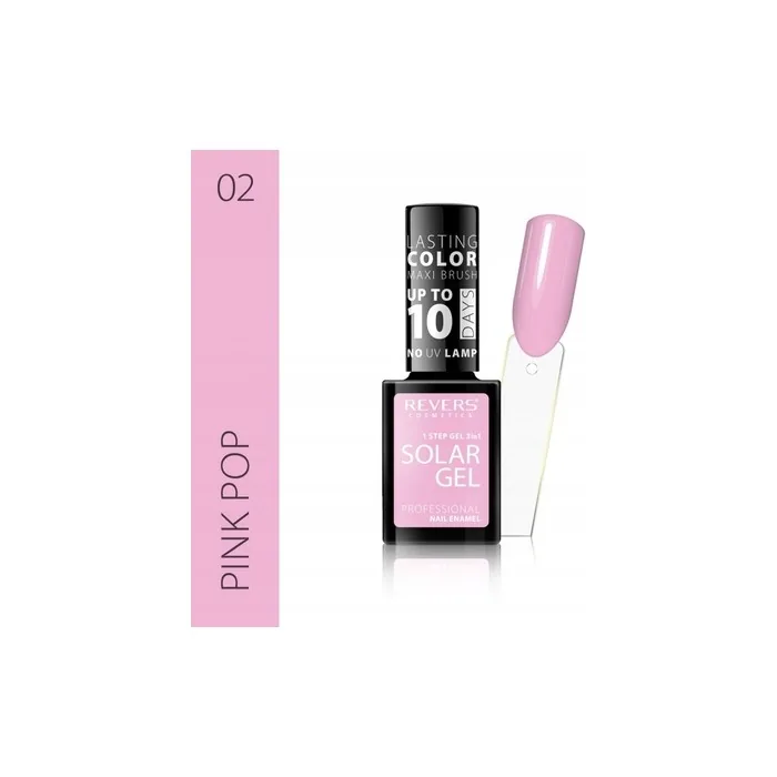 Revers Nail Polish Solar Gel No 02 High Shine Finish