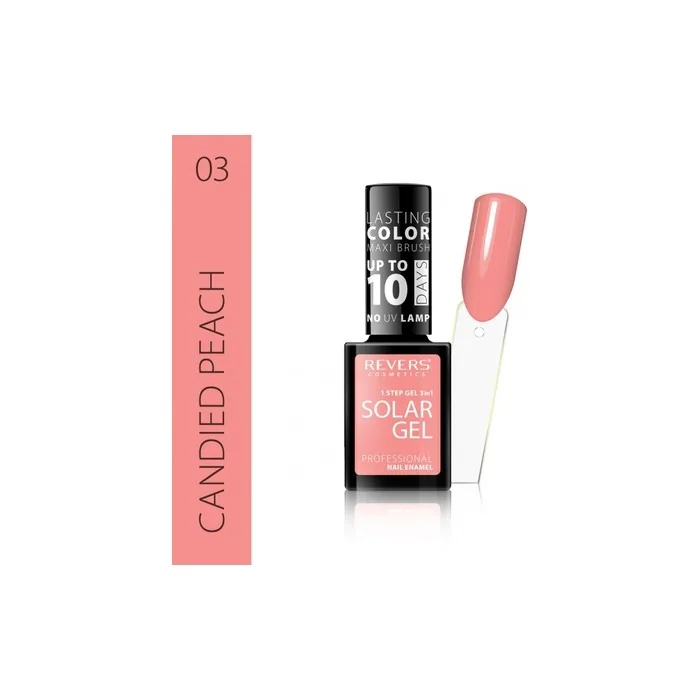 Revers Nail Polish Solar Gel No 03 High Shine Finish