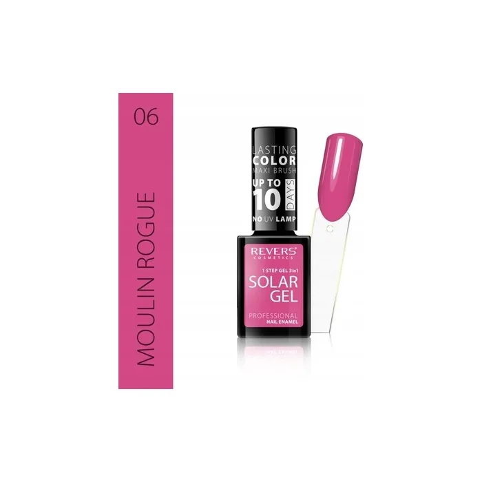 Revers Nail Polish Solar Gel No 06 High Shine Finish