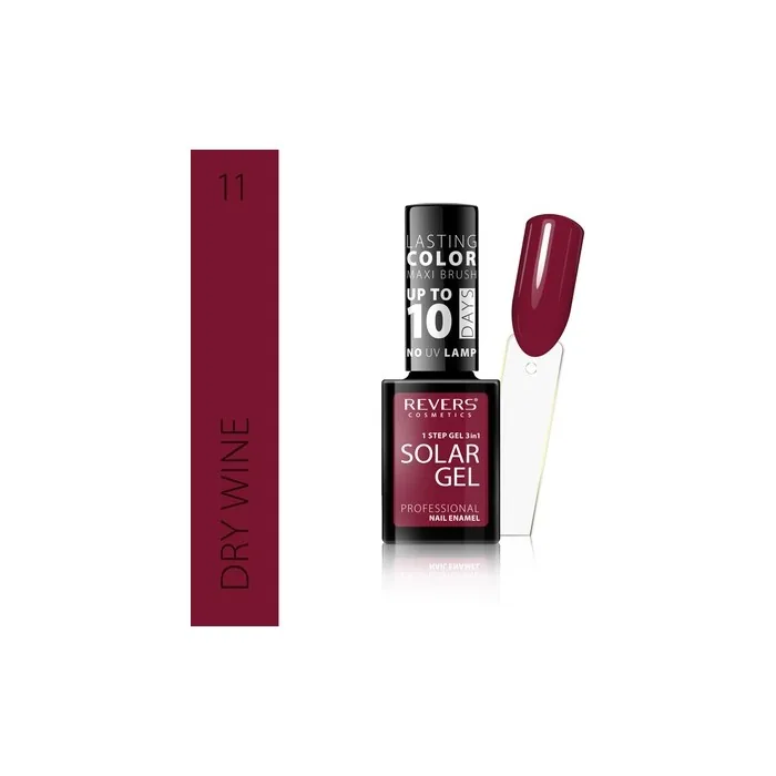 Revers Nail Polish Solar Gel No 11 High Shine Finish