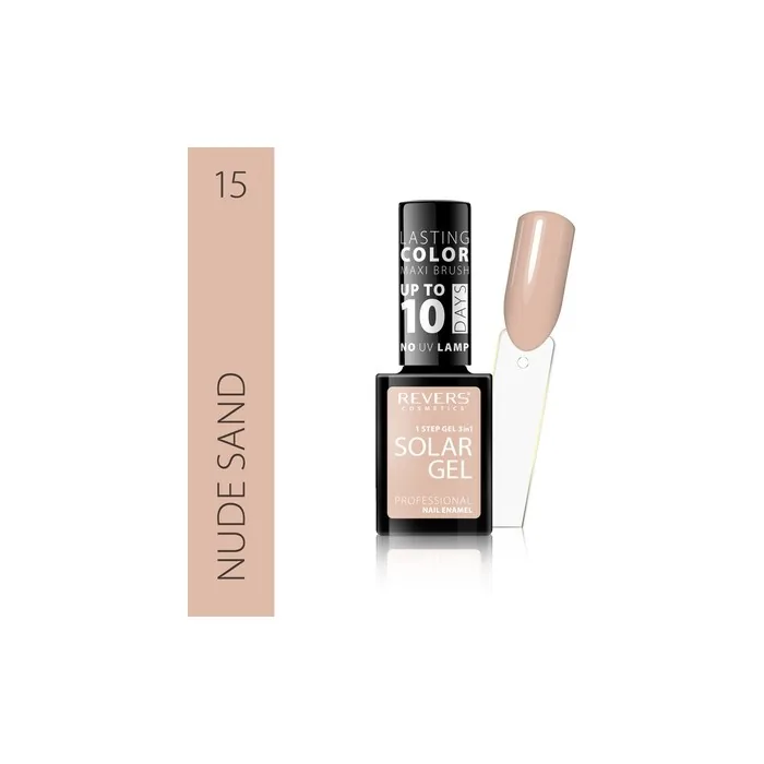 Revers Nail Polish Solar Gel No 15 High Shine Finish