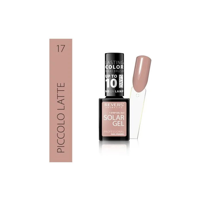 Revers Nail Polish Solar Gel No 17 High Shine Finish