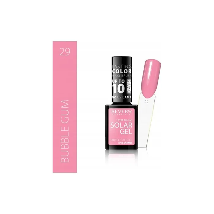 Revers Nail Polish Solar Gel No 29 High Shine Finish