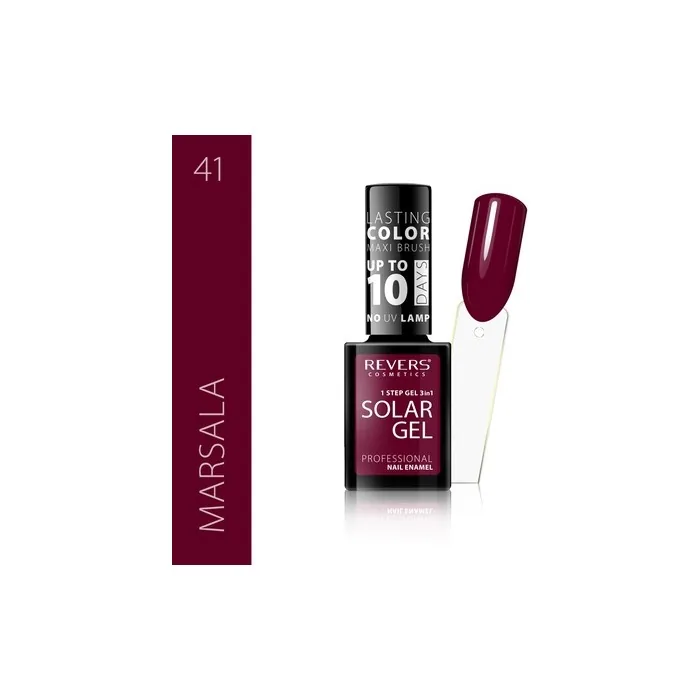 Revers Nail Polish Solar Gel No 41 High Shine Finish