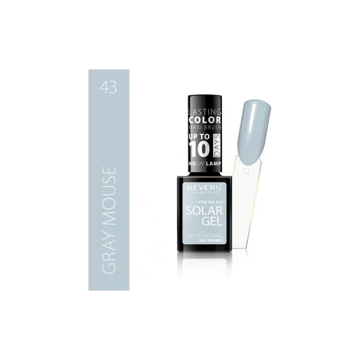 Revers Nail Polish Solar Gel No 43 High Shine Finish