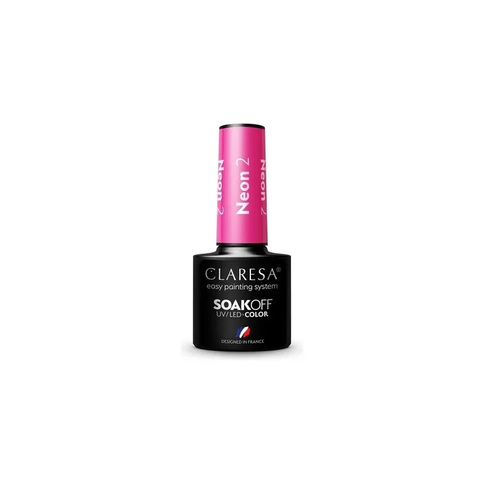 Claresa Soak Off Uv/Led Neon Hybrid Nail Polish 2 5g