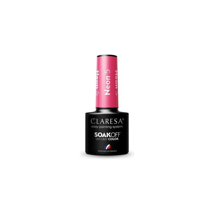 Claresa Soak Off Uv/Led Neon Hybrid Nail Polish 5g