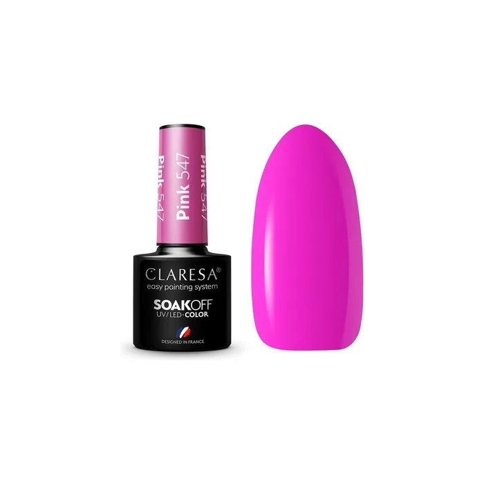 Claresa Soak Off Uv/Led Hybrid Nail Polish 547 - 5g