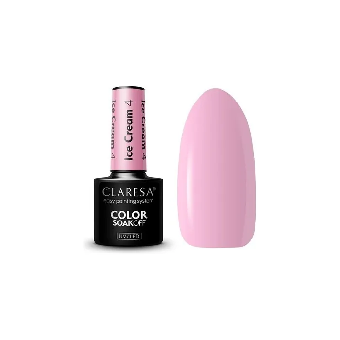 Claresa Soak Off Uv/Led Ice Cream Hybrid Nail Polish 04 5g