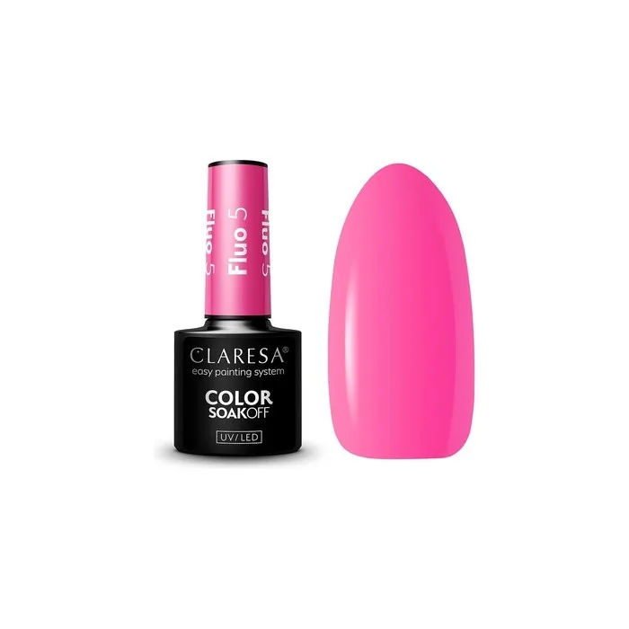Claresa Soak Off Uv/Led Fluorescent Hybrid Nail Polish 05 5g