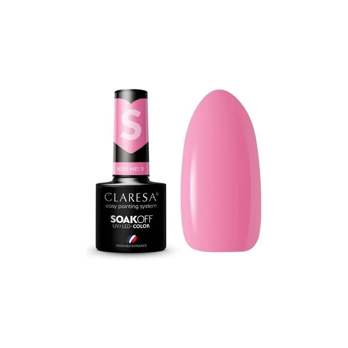 Kiss Me! UV Nail Polish 5ml Claresa - Pack of 3