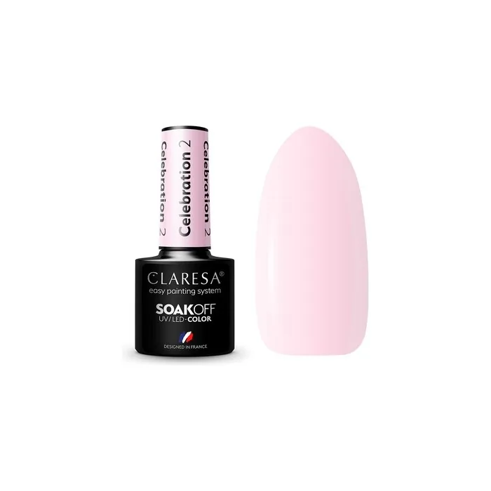 Claresa Soak Off Uv/Led Celebration Hybrid Nail Polish 02 - 5g