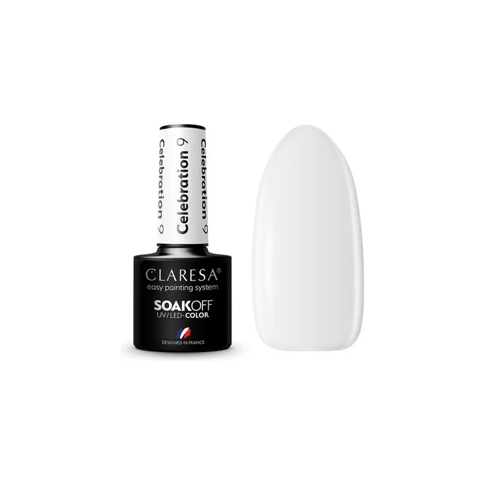 Claresa Soak Off Uv/Led Celebration Hybrid Nail Polish 09 - 5g