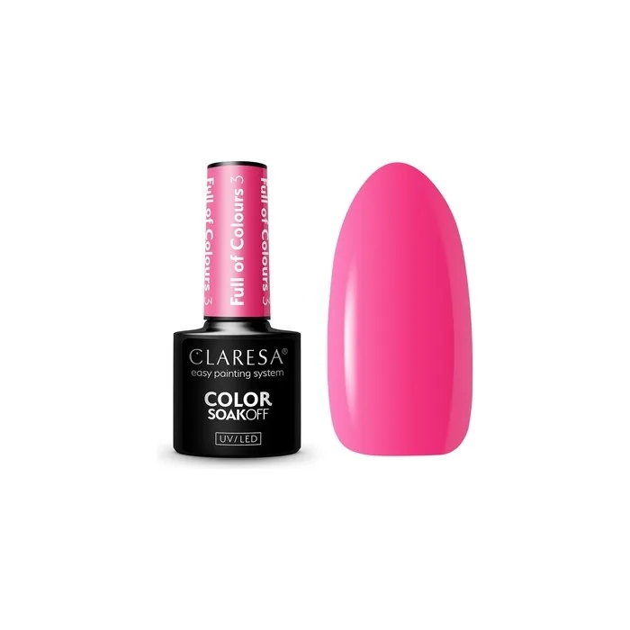 Claresa Full Of Colours Hybrid Nail Polish No.3 5g