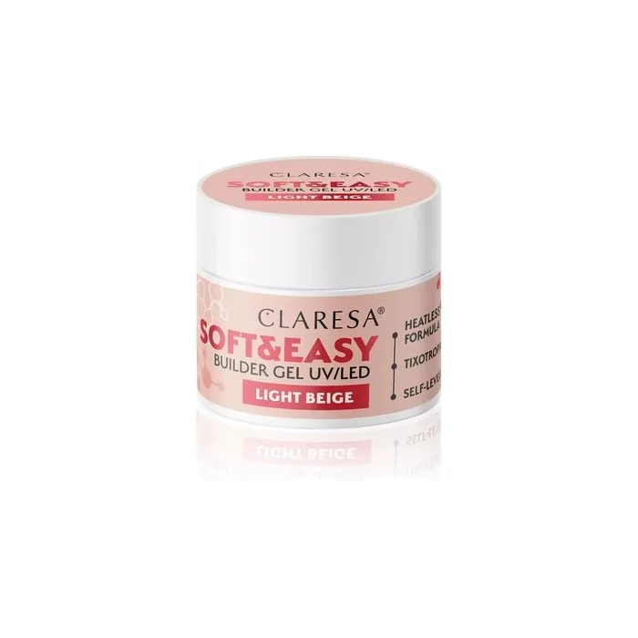 Claresa Light Beige Nail Builder Gel - 12g