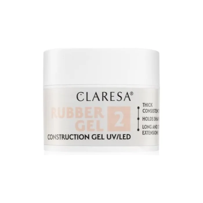 Claresa Rubber Gel Construction Gel Uvled 12 G