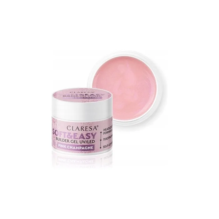 Claresa Soft & Easy Builder Gel 90g Blinking Pink