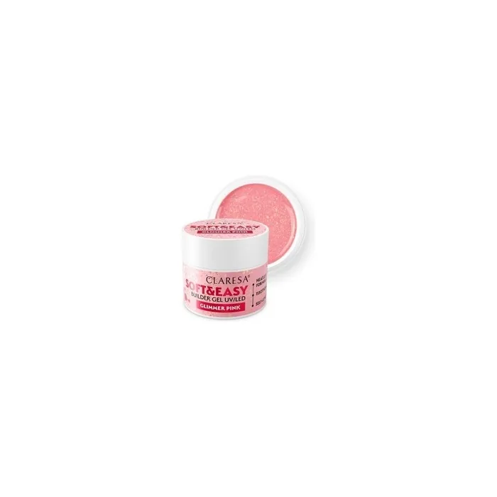 Claresa Glimmer Pink Builder Gel 45g