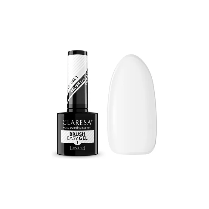 Claresa Brush Easy Gel 1 - Nail Brush Gel