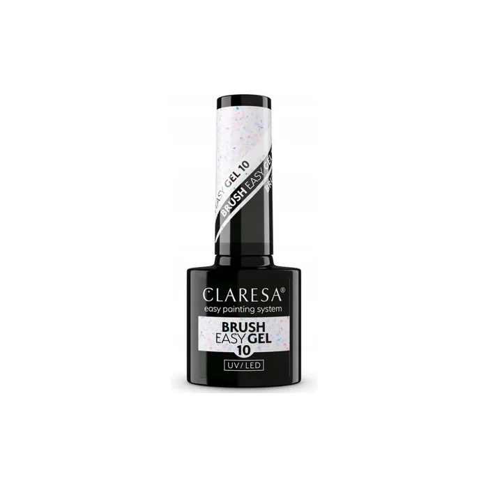 Claresa Brush Easy Gel 10 Milky White One Part Gel in a Bottle