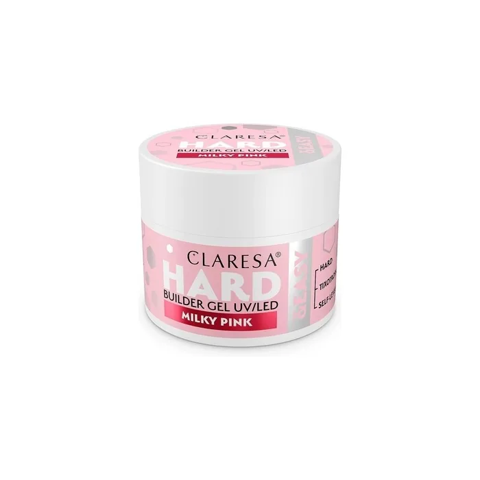 Claresa Hard & Easy Building Gel Milky Pink 45g