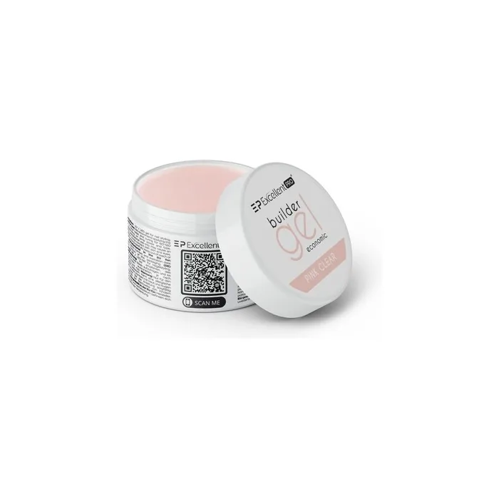 Excellent Pro Builder Gel Economic Building Gel Pink Clear 15g