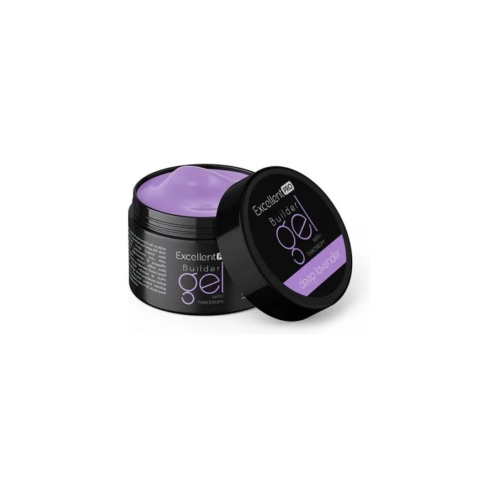 Excellent Pro Builder Gel With Thixotropy Deep Lavender 50g