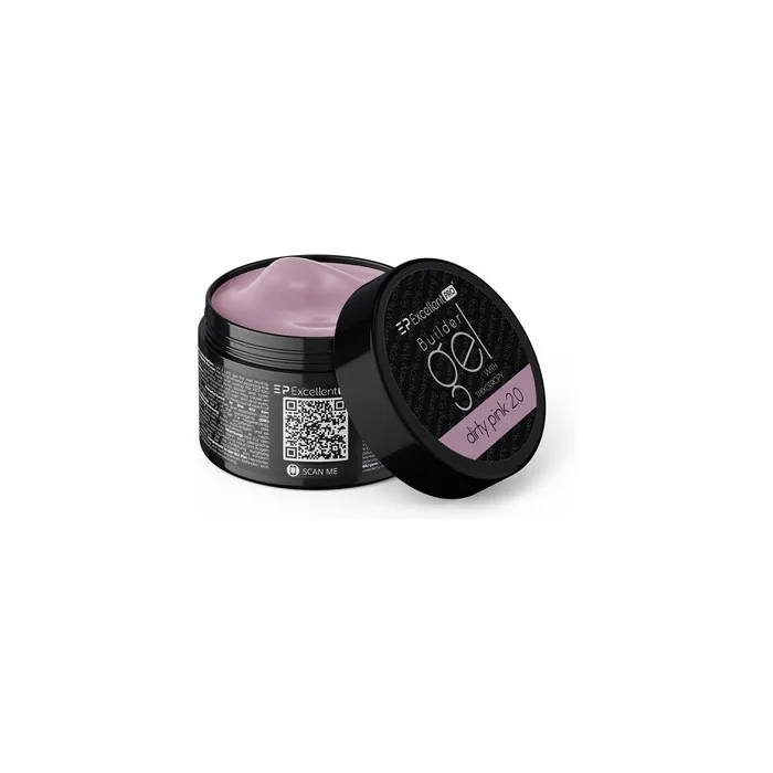 Excellent Pro Builder Gel With Thixotropy Building Gel Dirty Pink 20 50g