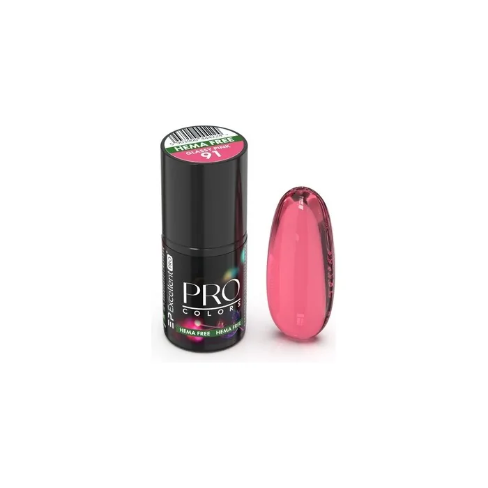 Pro Colors Hema Free Hybrid Nail Polish 91 Glassy Pink 7g