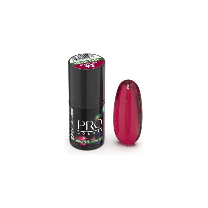 Pro Colors Hema Free Hybrid Nail Polish 92 Glassy Red 7g