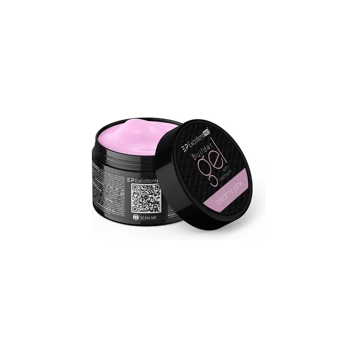 Excellent Pro Builder Gel With Thixotropy Creamy Pink 50g