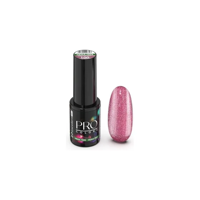 Pro Colors Hema Free Cat Eye Hybrid Nail Polish 100 Rosy Twinkle 7g