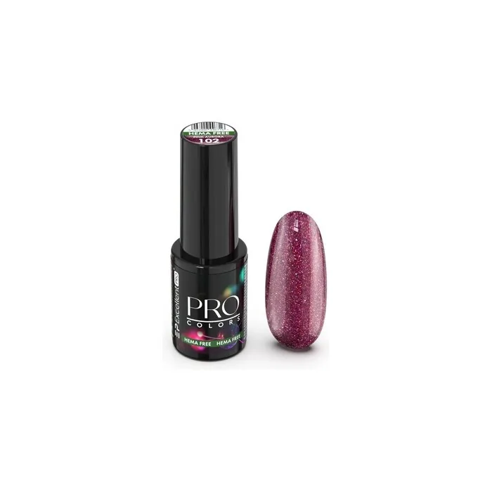 Pro Colors Hema Free Cat Eye Hybrid Nail Polish 102 Pink Aurora 7g