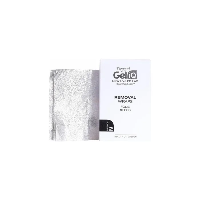 Gel Nails IQ Strips Remote Wraps 10 Pieces G3 - Pack of 10