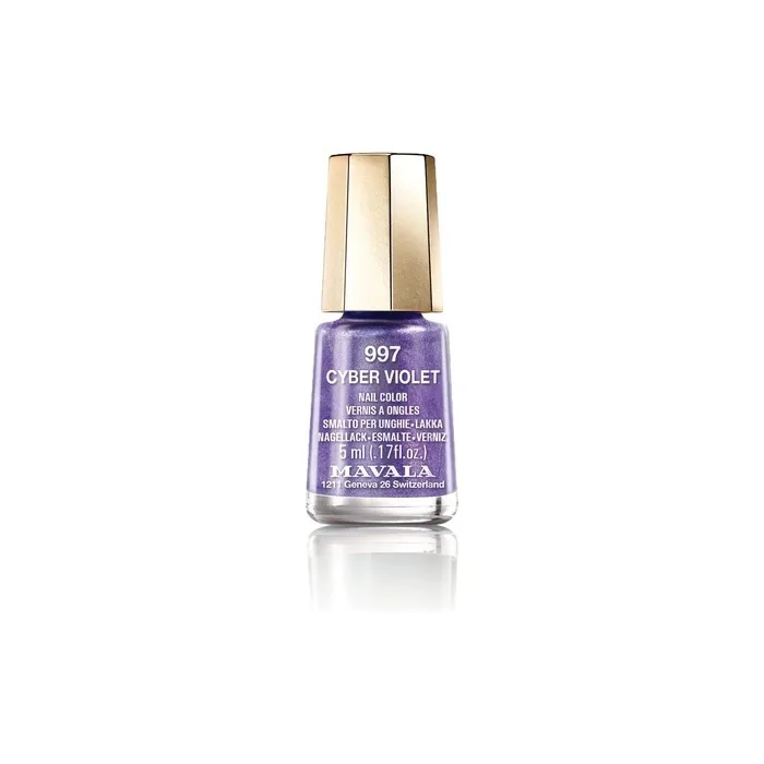 Mavala Cyber Chic 2018 Nail Polish Collection Cyber Violet 5ml