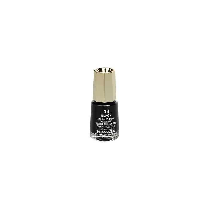 Mavala Nail Polish 48 Black 5ml