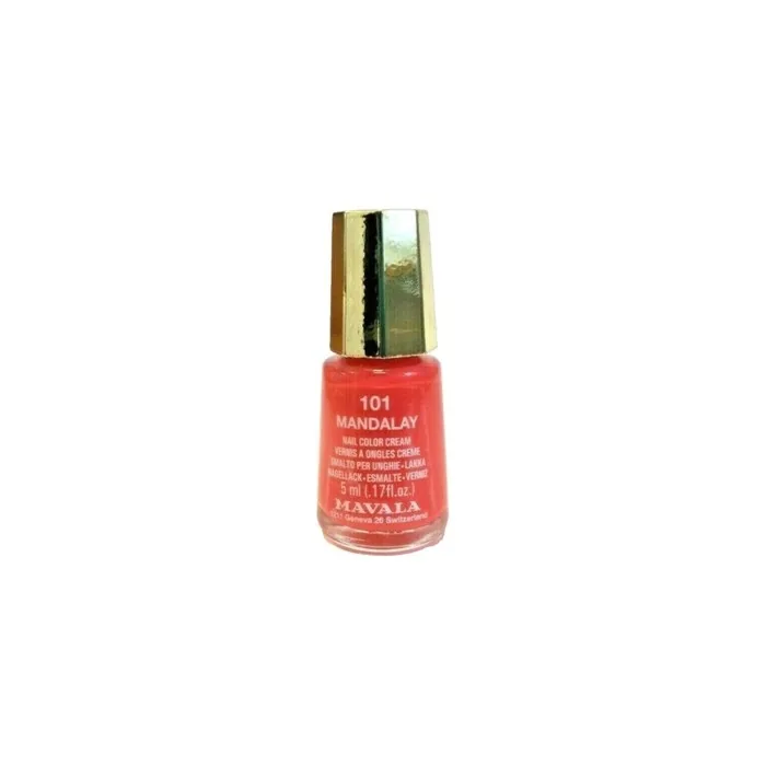 Mavala Mini Nail Polish Mandalay 101 Coral Flamingo 5ml
