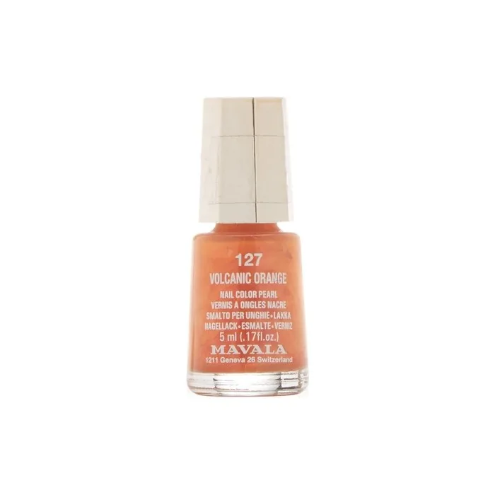 Mavala 5ml Nail Polish 127 Volcanic Orange