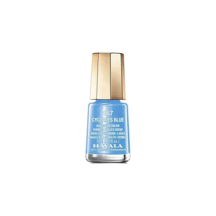 Mavala Nail Polish 167 Cyclades Blue 5ml