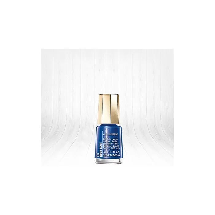 Mavala Vibe Colors Collection Nail Polish 417 Bold Blue 5ml