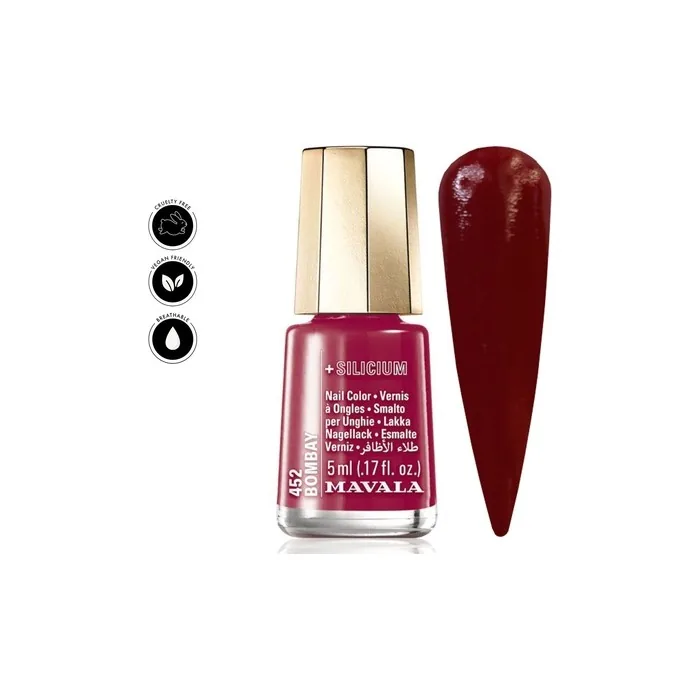 Mavala Timeless Colors 2024 Breathable Mini Nail Polish - Bombay 5ml