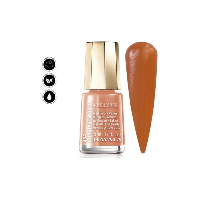 Mavala Timeless Color's 2024 Breathable Mini Nail Polish Constantinople 5ml
