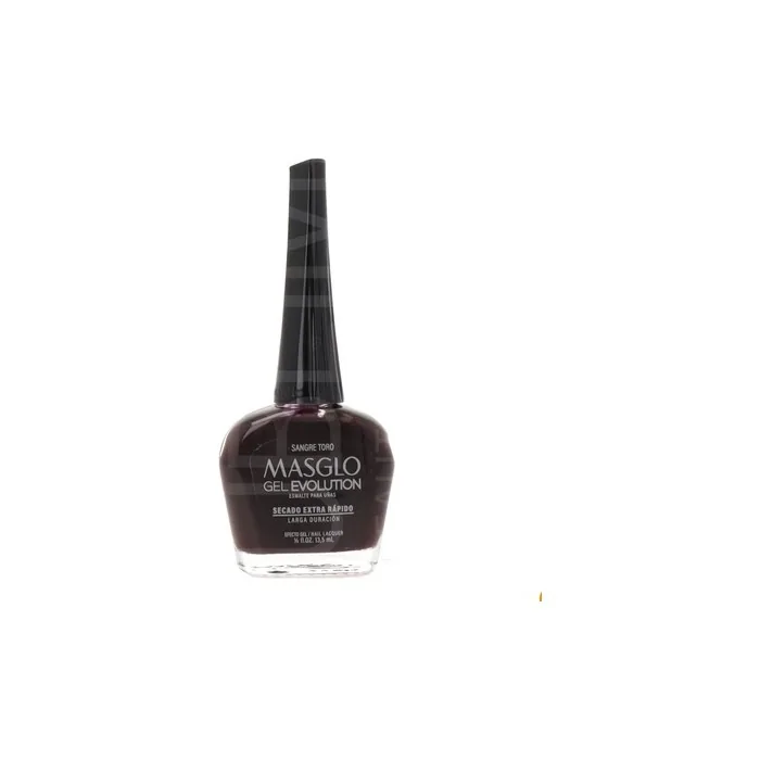 Masglo Gel Evolution Sangre Toro Nail Polish 135ml - Fast-Drying, 12-Day Wear, 14-Free Formula