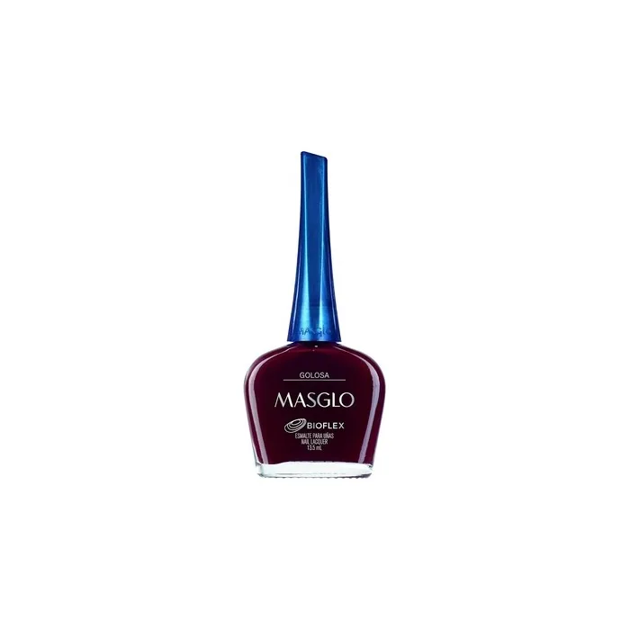 MASGLO Nail Polish Red Golosa/Playful 0.5 Fl. Oz.