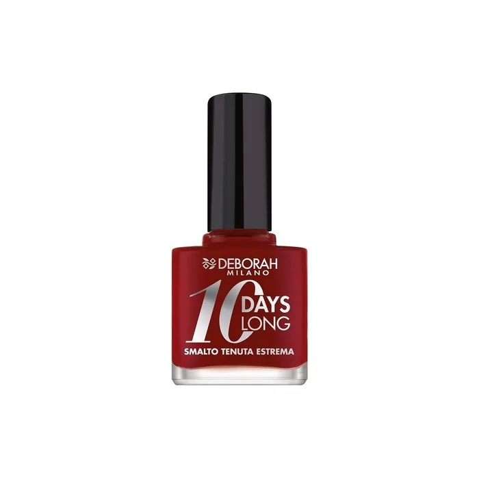 Deborah Milano 10 Days Long Nail Enamel 161 Dark Red
