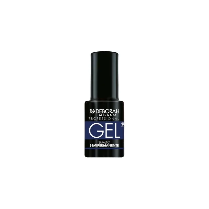 Deborah Milano Professional Gel Nail Polish No. 29 Blue China Plumping Effect Long-lasting for Intense and Shiny Nails 4.5ml