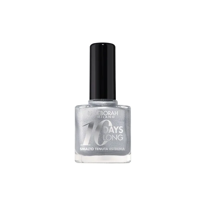 Deborah Milano Enamel 10 Days Long N.917 Silver Nail Polish