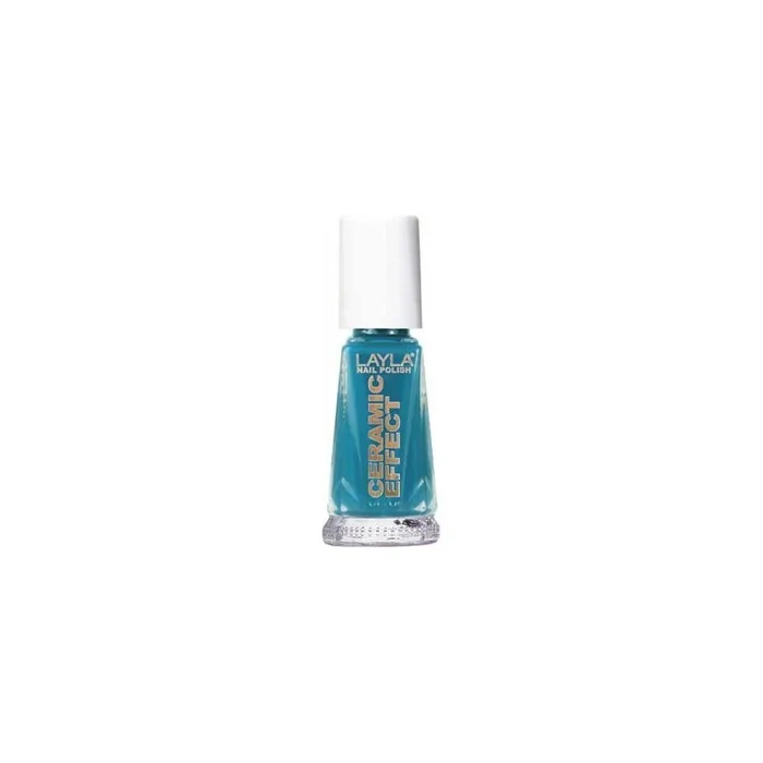 Ceramic Effect Nail Polish Vintage Turquoise 1.9 Ounce