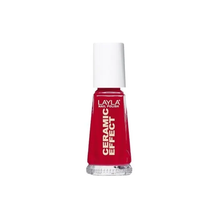 Layla Ceramic Effect Nail Polish N.40 Oh My Red