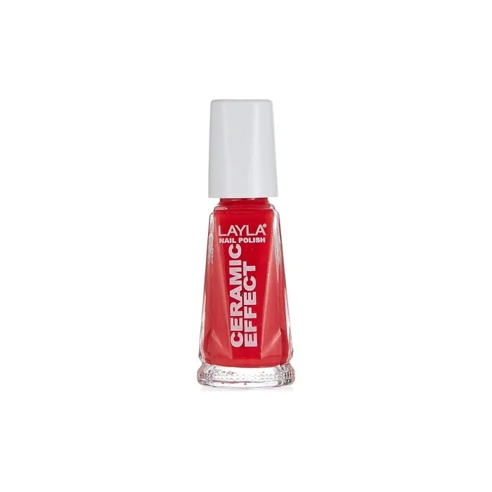Layla Ceramic Effect Nail Polish Coral Bay 1.9 Ounce